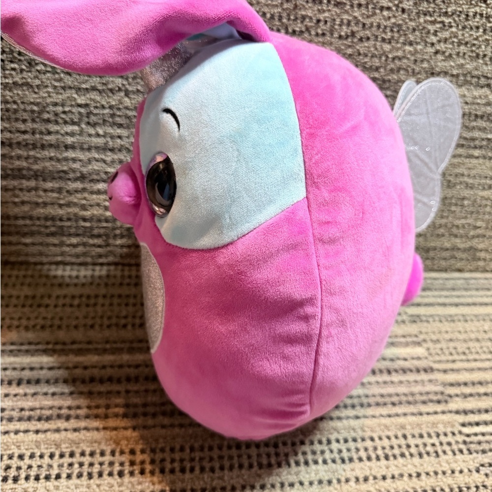 Zuru Rainbocorns Plush 15" Tall Pink Blue Unicorn Heart Glitter Big Eyes stuffed - Picture 7 of 11